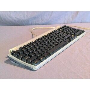 Vintage Apple M2452 Blue USB Keyboard Power-Mac G4 & iMac G3